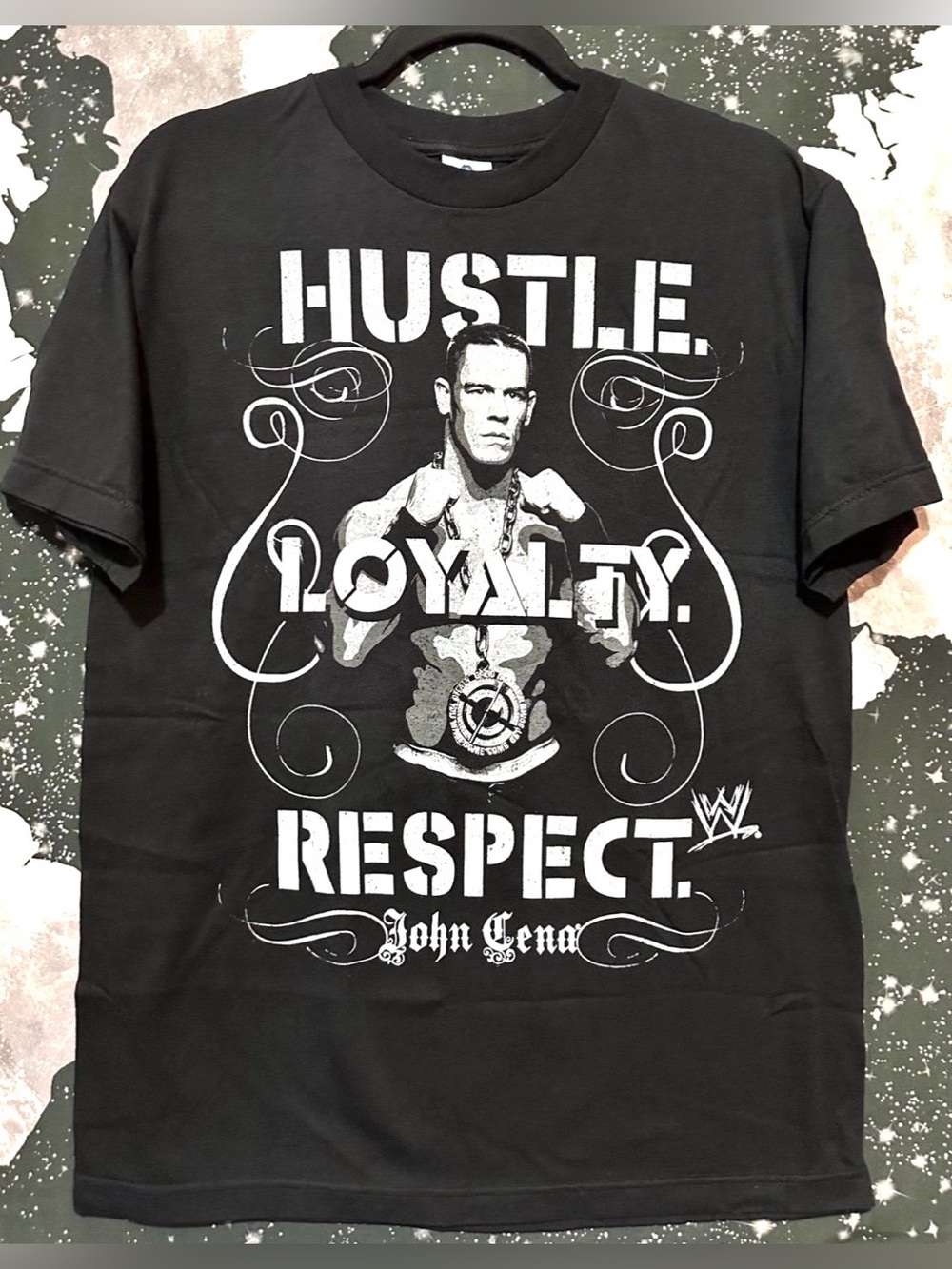 WWE John Cena Hustle Loyalty Respect Quote Shirt
